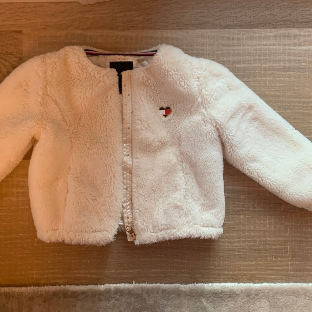 Cream Faux Fur Jacket